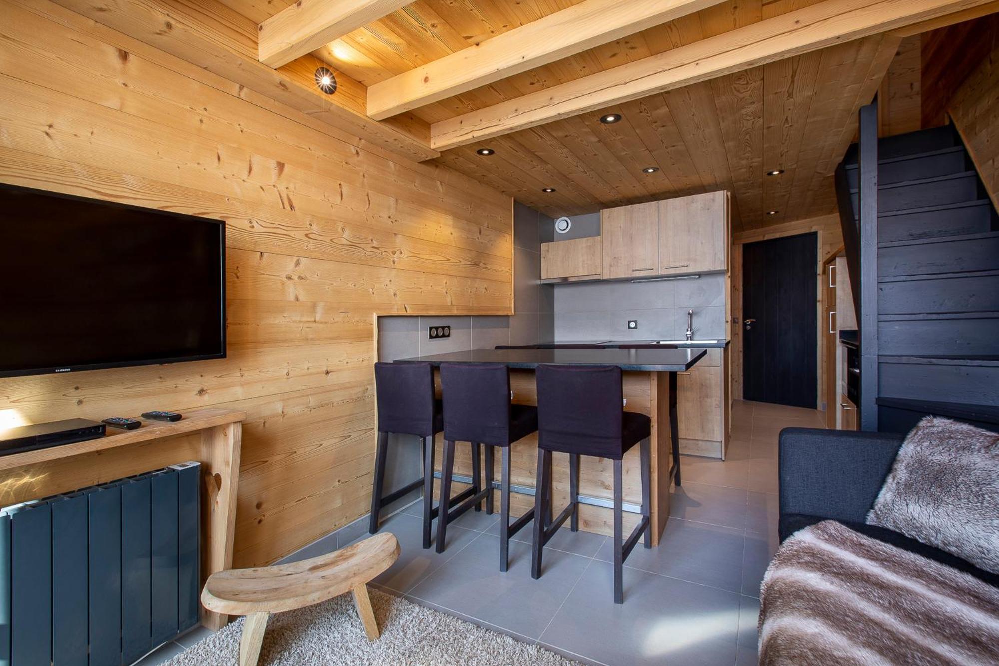 Val Thorens - Cosy Duplex Avec Vue Silveralp 341 외부 사진